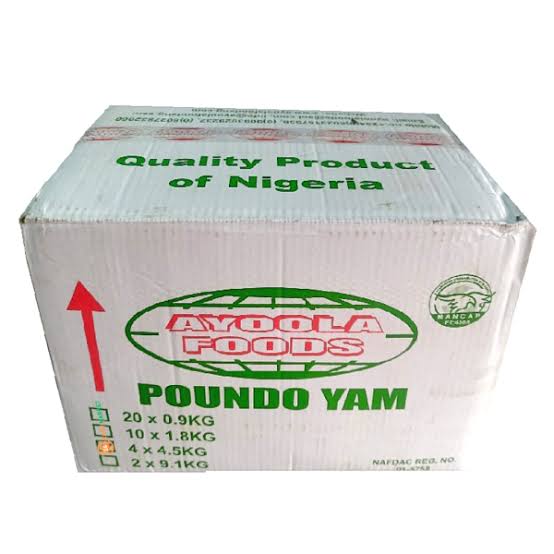 Poundo yam